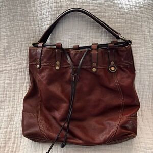Lucky Brand “Pretty Betty” Drawstring Leather Bag